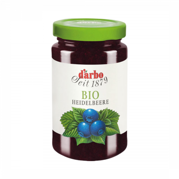 Darbo Bio Heidelbeere, Fruchtaufstrich, 260 Gramm